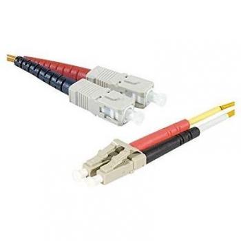 Exertis Connect OM2 LWL Patchkabel, 50/125 µm, LC/ST Duplex, orange, 2,0 m