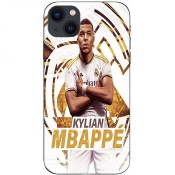 Coque flexible Noir « Kylian Mbappé – Real Madrid »