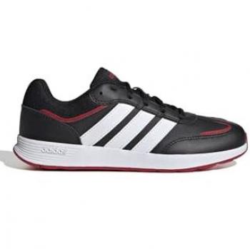 Zapatillas adidas para mujer/niña JH8651 Tensaur Switch negras (38), planas, con cordones, casuales