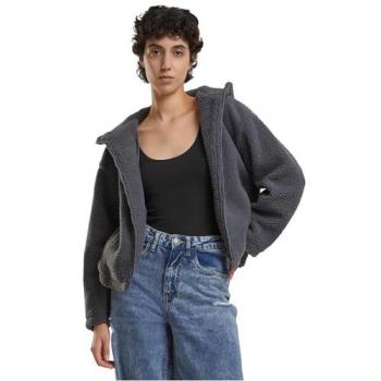 Giacca corta Sherpa Urban Classics Cloud Grey XL