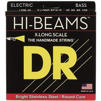DR Hi-Beams X-Long Bass Strings (4 String, 45-105)