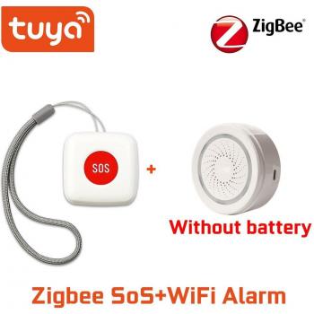 Interrupteur d'alarme ZigBee pour personnes âgées
