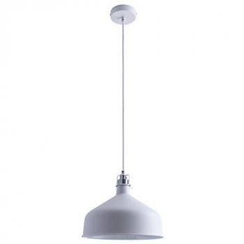 Suspensión de Cocina y Comedor en Metal Blanco Cepillado - Versión sin Bombilla