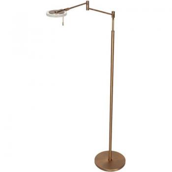 Steinhauer Dimmbare Stehleuchte mit Rauchglas