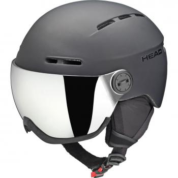 Head Knight Pro Skihelm matt schwarz M/L 54–57 cm