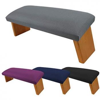 Tabouret de Méditation Yoga Pliable – Bois de Bouleau Gris