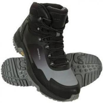 Mountain Warehouse Men's Extreme Spectrum Softshell Waterproof Boots (Grey) - Size UK 13