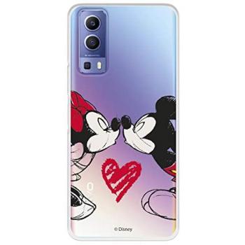 Funda de Silicona Flexible Mickey y Minnie Beso para Vivo Y72 5G - Clásicos Disney