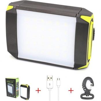 Lámpara Araña Portátil Verde USB 30LED