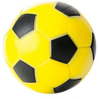 Bola futbolín Robertson 24g amarilla negra 35mm 1 unid
