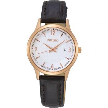 Reloj Seiko Mujer Resistente Al Agua 28.7mm