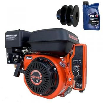 Sakawa Motore a benzina 4 tempi 7cv 19 mm con avviamento elettrico