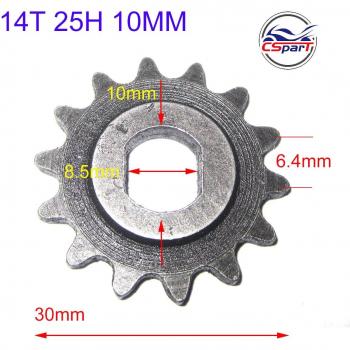 10 Zähne Kettenrad 10MM
