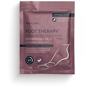 Calcetín BeautyPro Puntas Removibles con Colágeno