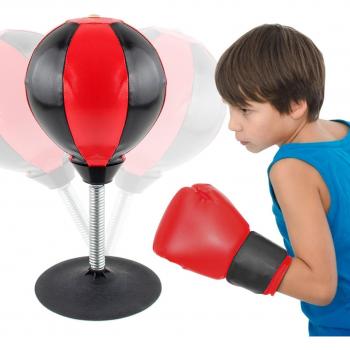 Kids Boxing Punching Bag and Gloves Training Set