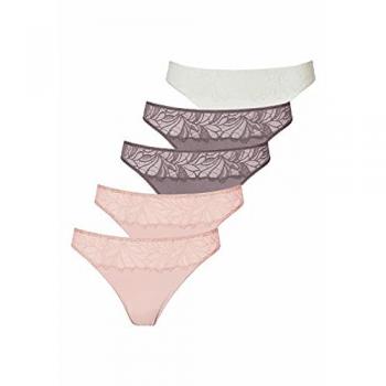 String VIVANCE Gr. 32/34, rosegold (rosé, taupe, creme) Damen Unterhosen aus elastischer Baumwoll-Qualität
