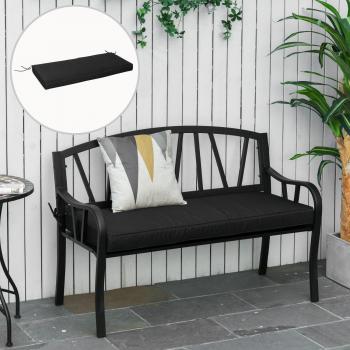 Outsunny 2 Seater Garden Bench Cushion, 120x50x8cm
