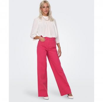 Only Pantalón Vaquero Rosa Madison para Mujer