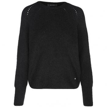 Mos Mosh Strickpullover Mmtammy in Schwarz Größe L