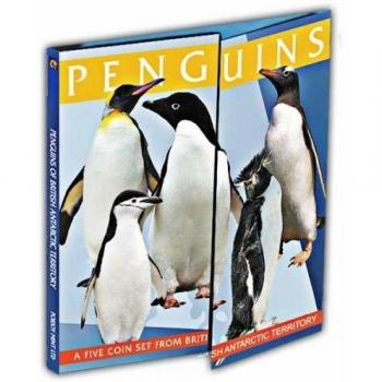 British Antarctic Territory 2019 Penguin 50p Coin Album