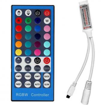 40-Key RGBW IR Remote for LED Strip Lights