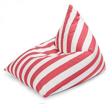 Sitzsack Calypso Santorin outdoor, 110 x 115 x 90 cm, rot