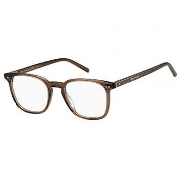 Tommy Hilfiger TH‑1814 “Brown Square” Optical Frames – Blue Light Blocking, 51mm