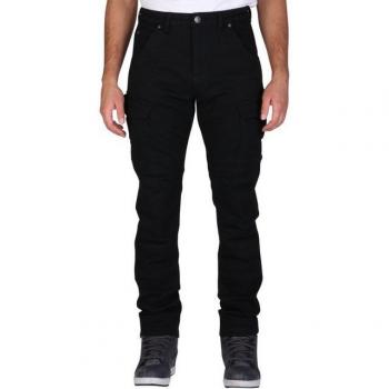 Modeka Brandon Pantalon Cargo Moto Noir Taille 33