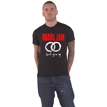 Official Pearl Jam “Don’t Give Up” Black Tee – M (Soft Cotton)