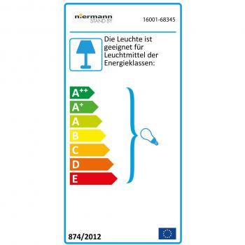 Plafoniera Niermann E27 Ottone Opaco 35cm