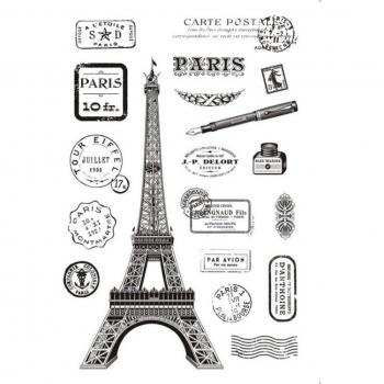 Paris Decorative Clear Stamps