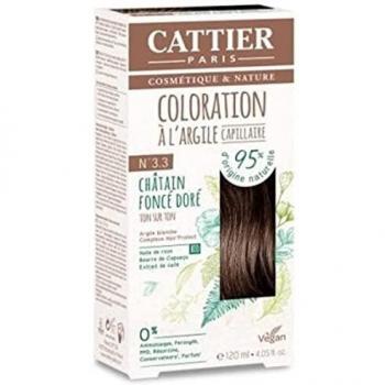 Cattier Coloration Naturelle 3.0 Châtain foncé - Tube de 120ml