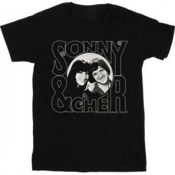 T-shirt photo circulaire Sonny & Cher pour fille