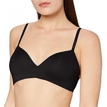 Calvin Klein Lightly Lined Demi, Sujetador para Camiseta para Mujer, Negro