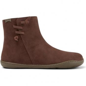 CAMPER Peu - Ankle boots for Women - Brown, size 7.5, Suede