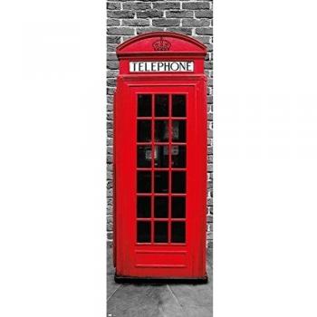 Póster Puerta Londres Cabina Teléfono