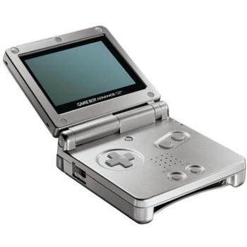 Game Boy Advance SP Argento Regno Unito