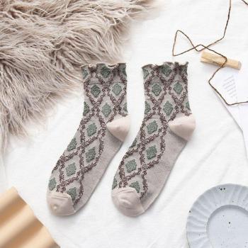 Glitter Ruffle Socks for Women