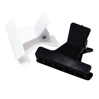 Pinzas de Grapa Pequeñas para el Pelo Bifull, Colores Blanco y Negro, Pack 12 Unidades, 6 x Color
