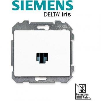 Mécanisme RJ45 Blanc Delta Iris - SIEMENS