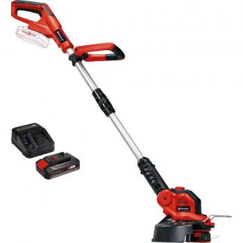 Einhell GE-CT 18/28 Li 18V Lithium-Ion Battery-Powered Telescopic Grass Trimmer and Edger with a 28cm Cutting Width