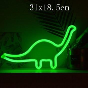 Lámpara Neón Dinosaurio