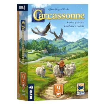 Expansión 9 de Carcassonne: Viñas y Ovejas