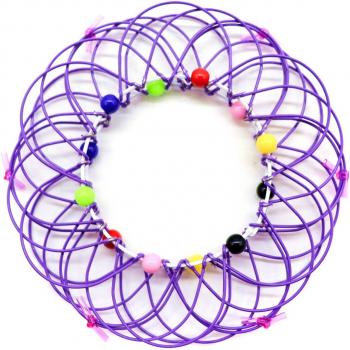 Magic Mandala Toy with Iron Hoop Ring NSV775