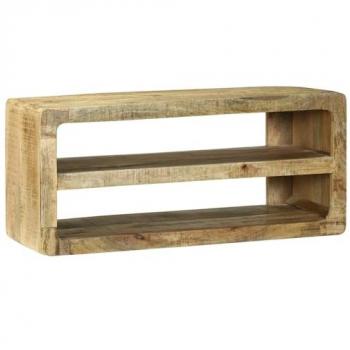 Mobile TV in legno massello di mango colorato 80×32×36 cm