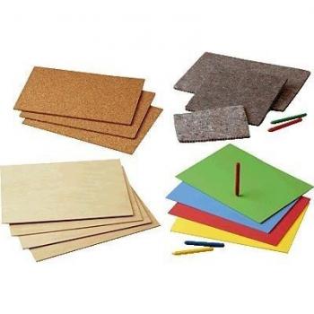 Caja de 10 fieltros de 5 mm. 20x20 cm. faibo
