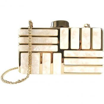 Acrylic Crossbody Clutch Bag for Women