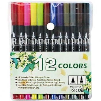 Dual Tip Watercolor Pens
