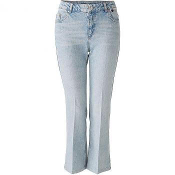 Oui Flared Jeans im 5-Pocket-Design, Größe 40 - women - Hellblau - 40