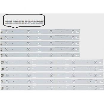 10pcs LED Backlight Strip for Samsung 43 TV 150716-LM41-00174A